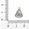 Brass with Clear Cubic Zirconia Pendants LS-KK-L238-32P-3