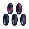Dyed Natural Brazilian Agate Cabochons G-S220-01-1