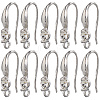 60Pcs Brass Wire Earring Findings FIND-SP0003-67A-LG-1