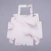 Marble Pattern Paper Cardboard Jewelry Boxes X-CON-WH0039-08-1