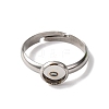 304 Stainless Steel Adjustable Ring Components STAS-B098-03A-P-2