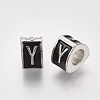 Alloy European Beads X-MPDL-S038-09Y-2