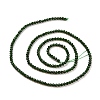 Synthetic Green Goldstone Beads Strands G-E591-07A-3