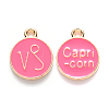 Alloy Enamel Pendants LS-X-ENAM-S124-01B-03E-1