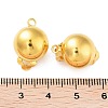 Brass Earring Findings KK-E031-G-3