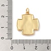 Rack Plating Brass Pendants KK-A190-04G-3