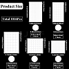 10 Sheets 5 Styles Double Sided Adhesive EVA Foam Sheets AJEW-SP0002-63B-2