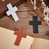 3Pcs 3 Colors Leather Bookmarks AJEW-CP0003-83-4