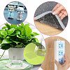 40Pcs Square Transparent Silicone Double-sided Tape DIY-SC0031-07-7