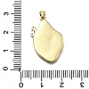 Brass Micro Pave Cubic Zirconia Pendants KK-K400-21B-G-3