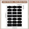 PVC Blank Self-Adhesive Chalkboard Stickers DIY-WH0349-205B-2