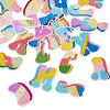 52Pcs 2 Sets Letter A~Z Embroider Thread Cloth on/Sew On Patches PATC-TA0001-40-3