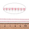 Iron & ABS Plastic Imitation Pearl Tennis Chains CH-Q006-01A-09-3