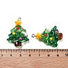 Christmas Theme Resin Pendants RESI-R450-01A-3