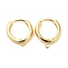 Brass Hoop Earrings EJEW-K083-33G-1