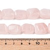 Natural Rose Quartz Beads Strands G-N342-142-5