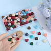 100Pcs Imitation Gemstone Acrylic Beads OACR-SP0001-05C-3