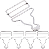 10 Sets Iron Gourd Buckle and In-line Buckle DIY-BBC0002-75B-P-1
