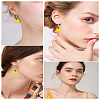 2Pairs Plastic Dangle Earrings EJEW-LP0001-29-4