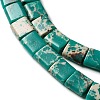 Synthetic Imperial Jasper Beads Strands G-F762-A03-01-4