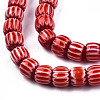 Handmade Lampwork Beads Strands LAMP-N023-003-08-6
