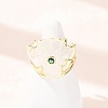 Natural Quartz Crystal Cuff Rings GG-CBA5FCC-04G-11-1