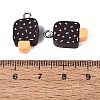 Handmade Polymer Clay Pendants CLAY-Q253-07P-01-3