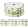 1 Roll Polyester Ruffled Ribbon SRIB-CY0001-14A-6