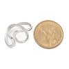 304 Stainless Steel Open Cuff Ring for Women X-RJEW-M025-02P-5