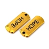 Tibetan Style Alloy Rectangle Pendants TIBEP-Q043-054AG-RS-2