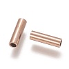 Ion Plating(IP) 304 Stainless Steel Tube Beads STAS-L216-23G-RG-2