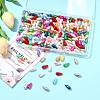 172Pcs 102G ABS Plastic Imitation Pearl Teardrop Beads MACR-FS0002-24-8