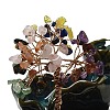 Gemstone Chips Tree Decorations AJEW-P120-A02-4