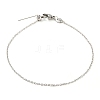 Non-Tarnish 304 Stainless Steel Add a Bead Adjustable Cable Chains Bracelets for Women BJEW-M307-01C-P-1