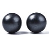 Painted Natural Wood Beads WOOD-S057-071A-2