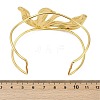 304 Stainless Steel Cuff Bangles for Women BJEW-M082-07G-5