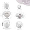300Pcs 3 Style Resin Beads RESI-CA0001-15-2