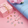 12Pcs 2 Colors Ion Plating(IP) 304 Stainless Steel Pendants STAS-UN0060-94-2