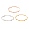 Clear Cubic Zirconia Bangle STAS-P303-02-1