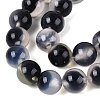 Natural Agate Beads Strands G-Q606-42B-B01-4