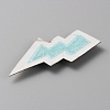 Lightning Bolt Computerized Towel Embroidery Polyester Iron on Patches PATC-WH0012-20C-2