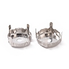 Stainless Steel Rhinestone Claw Settings STAS-L229-04A-2