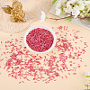 3000Pcs Transparent Colours Rainbow Glass Bugle Beads GLAA-PA0001-84A-4