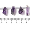 Natural Amethyst Beads Strands G-Q023-B02-01-5