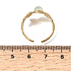 304 Stainless Steel Cuff Open Rings for Women GG-CBAE295-01G-09-4