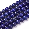 Natural Lapis Lazuli Beads Strands G-D840-38-10mm-1