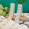Flower Pattern Lace Embroidery Organza Trimming OCOR-FG0001-30-5