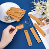 Rectangle Leather Drawer Handles AJEW-WH0251-71A-3