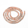 Natural Sunstone Beads Strands G-S264-18-3mm-2