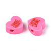 Handmade Polymer Clay Beads CLAY-T023-11E-2